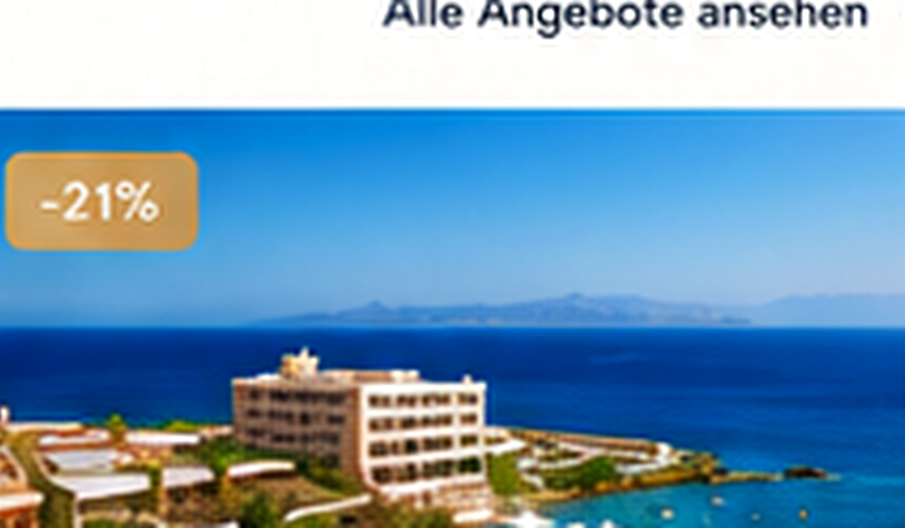 Küstenhotel am Meer